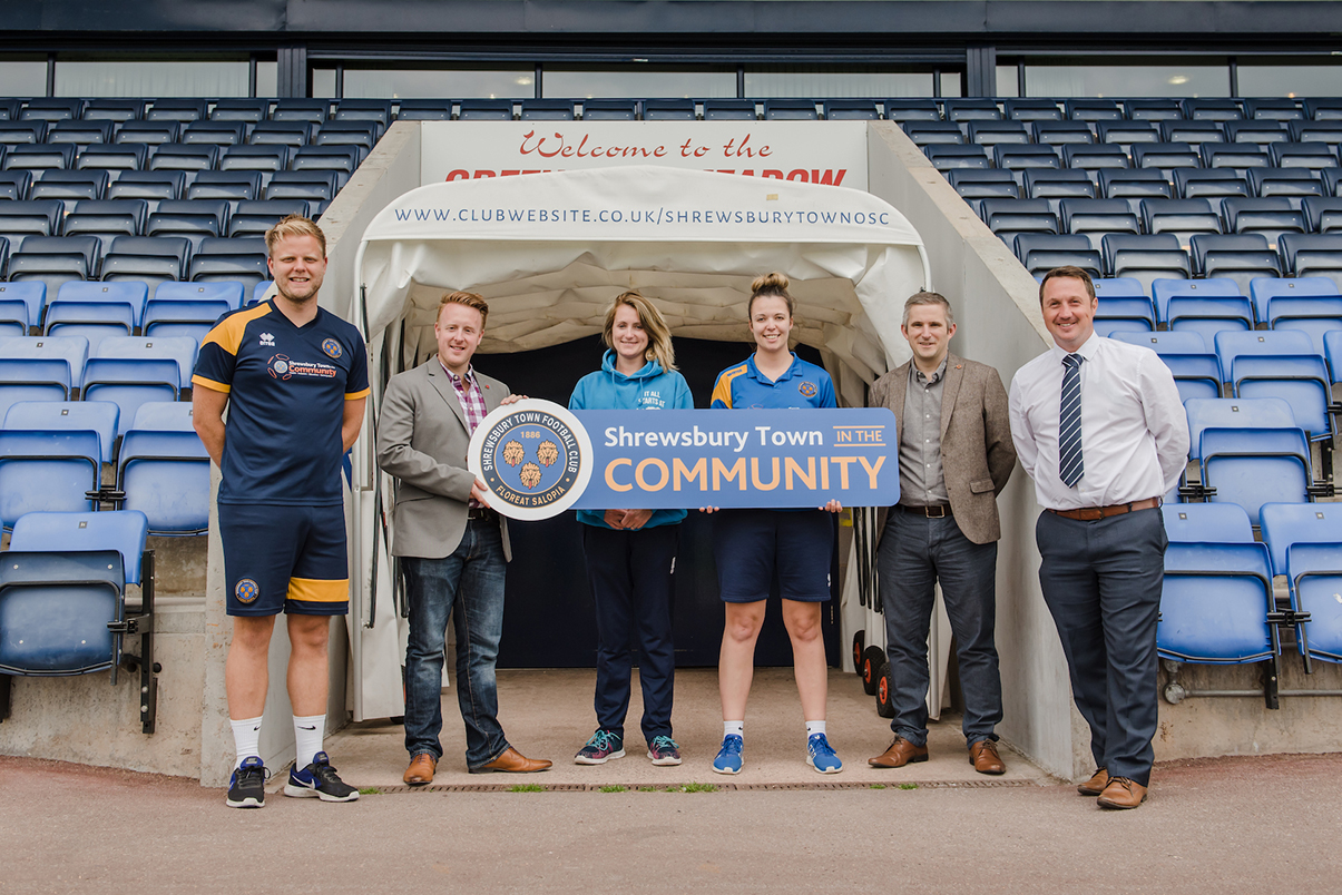 Reech sponsors Shrewsbury Town in the Community’s hub as their official Marketing Partner