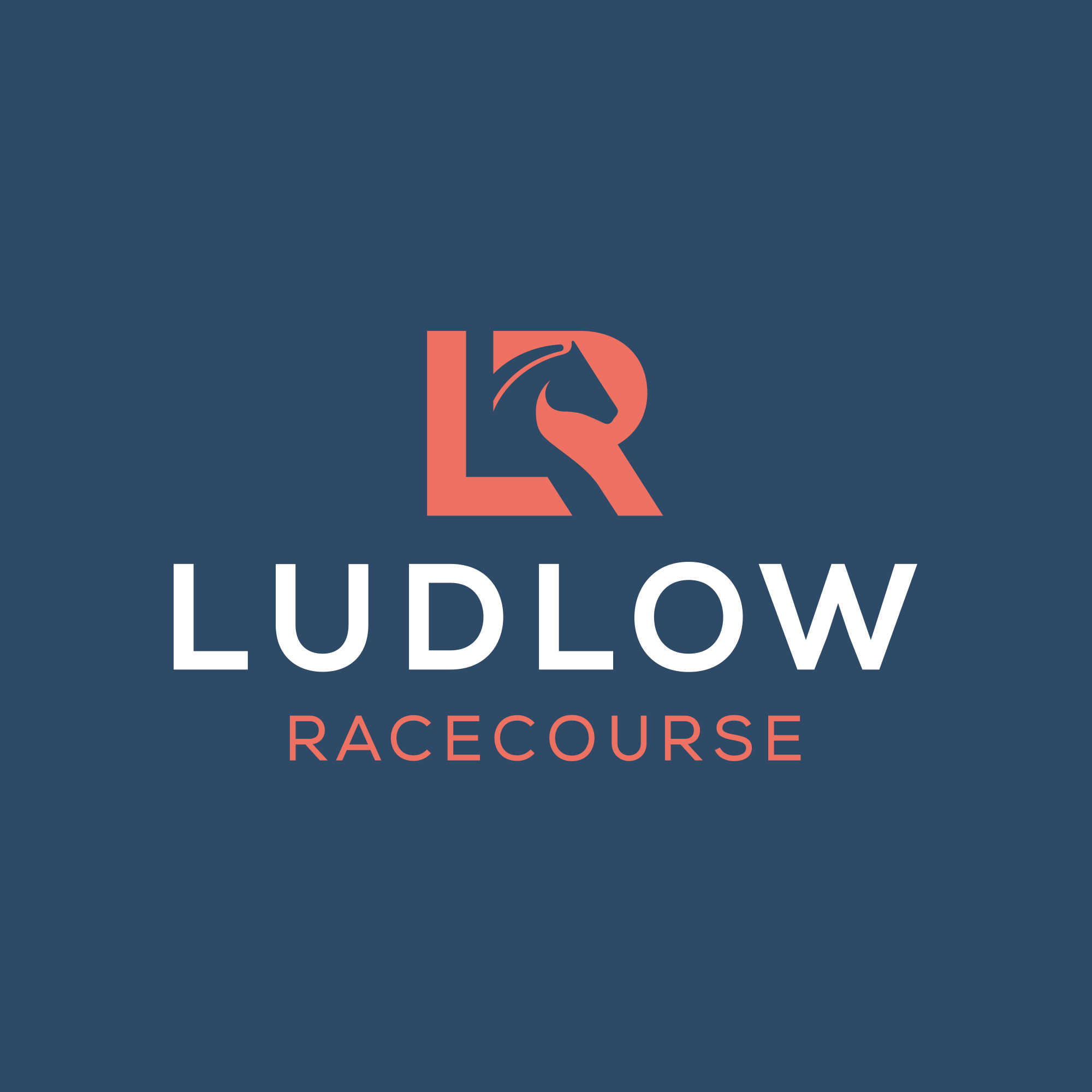 Ludlow Racecourse branding by Reech