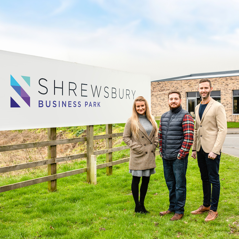 New website and branding for Shrewsbury Business Park