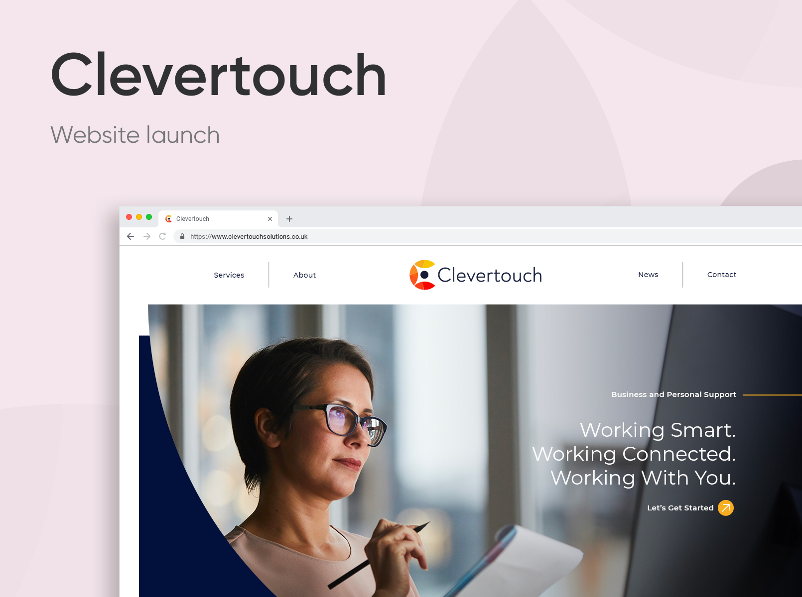 New brand identity and website unveiled for Clevertouch