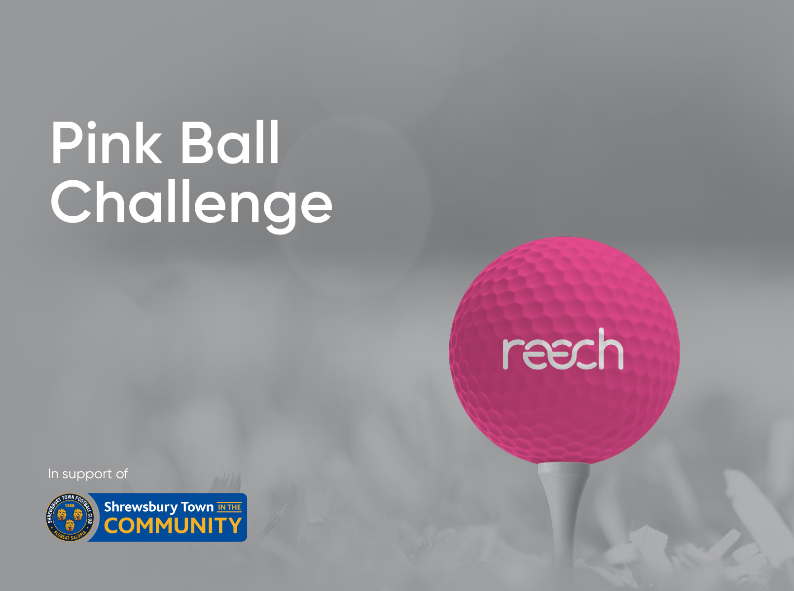 Fore! Reech launches Pink Ball Challenge for local cause