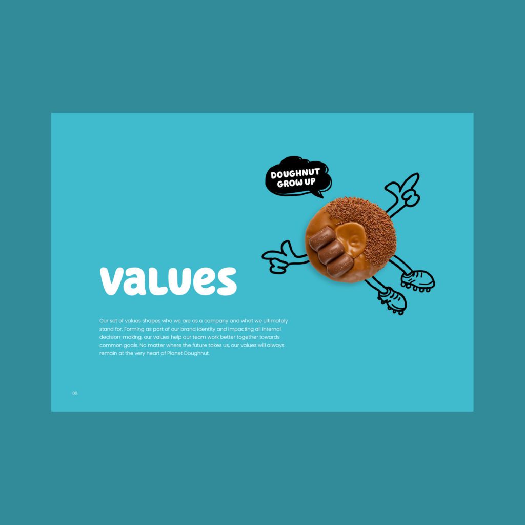 Planet Doughnut Brand Guidelines Values