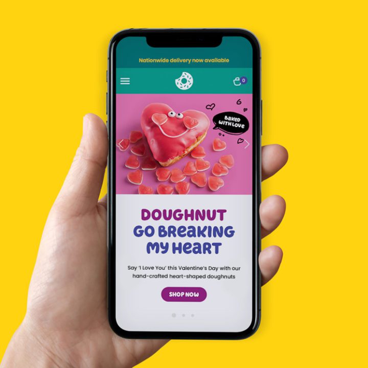 Planet Doughnut mobile website