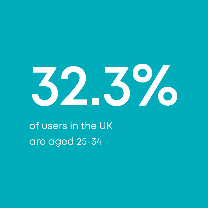 UK Users of TikTok | Reech
