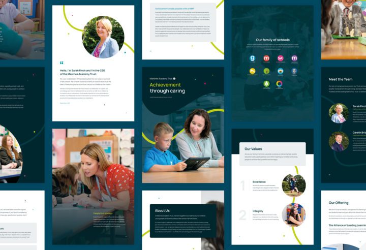 Marches Academy Brochure Design