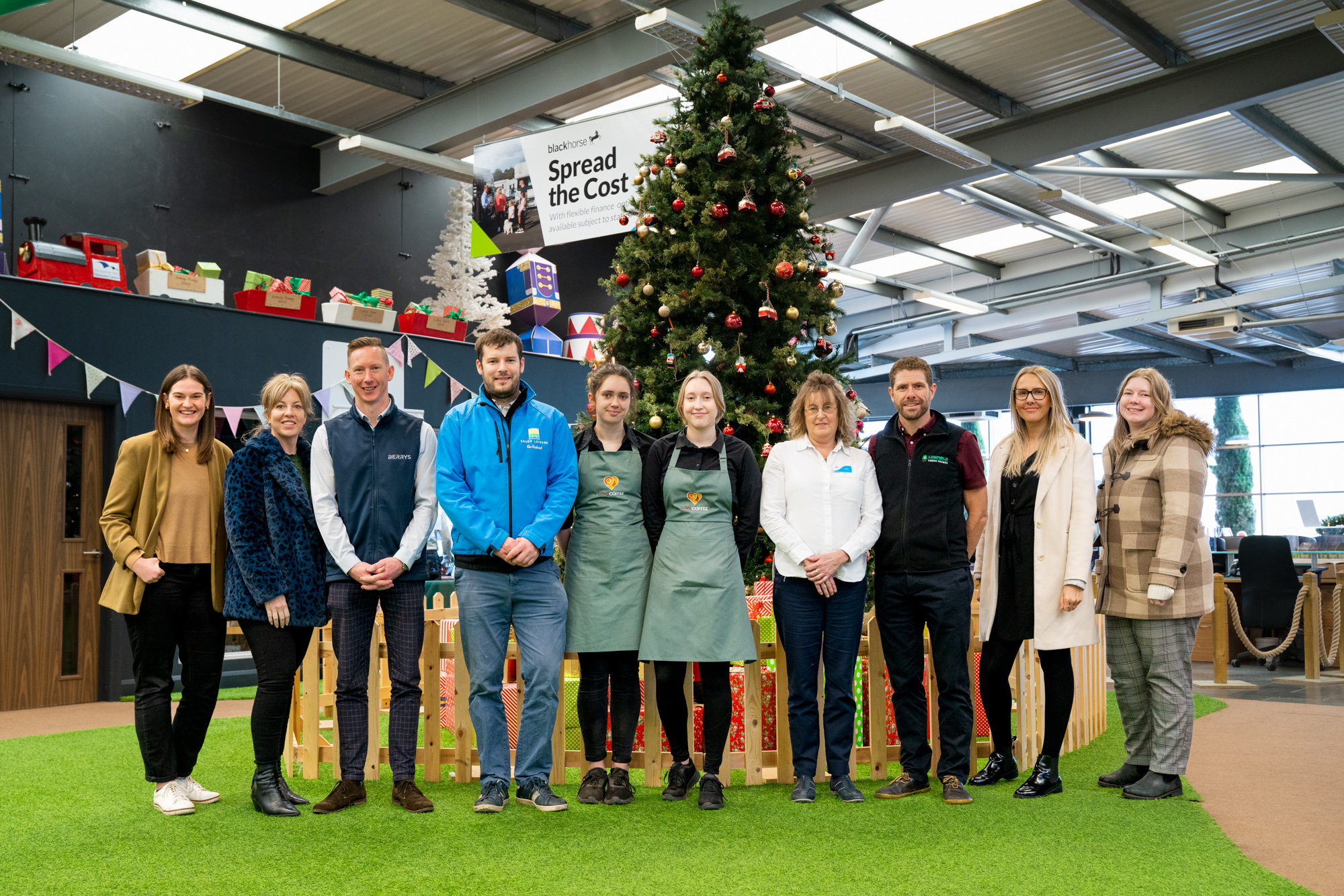 Reech supports Salop Leisure’s Christmas Comfort and Joy initiative