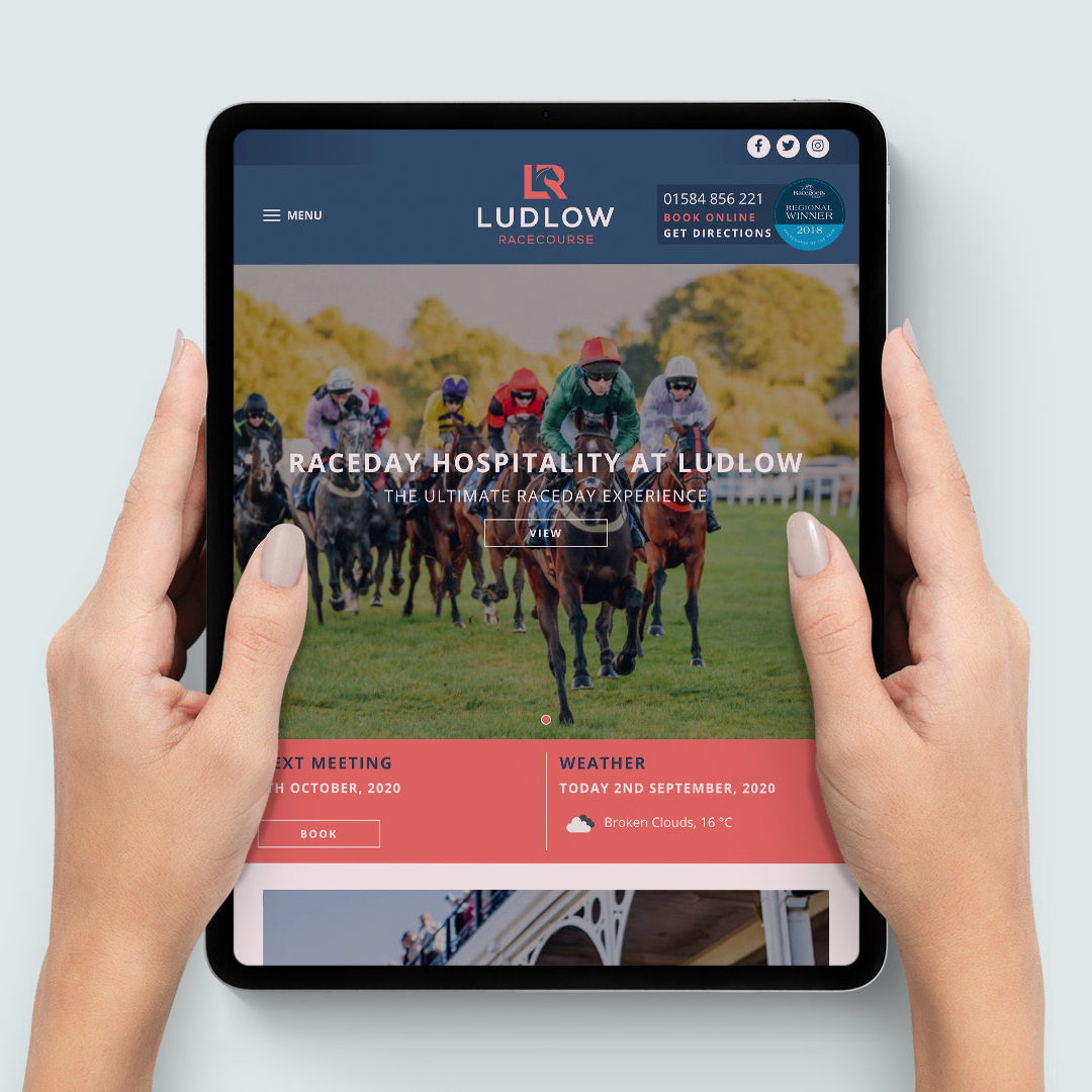 Portfolio Ludlow Racecourse aspect ratio