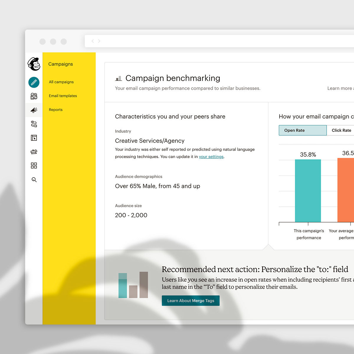 Were a Mailchimp expert Article aspect ratio