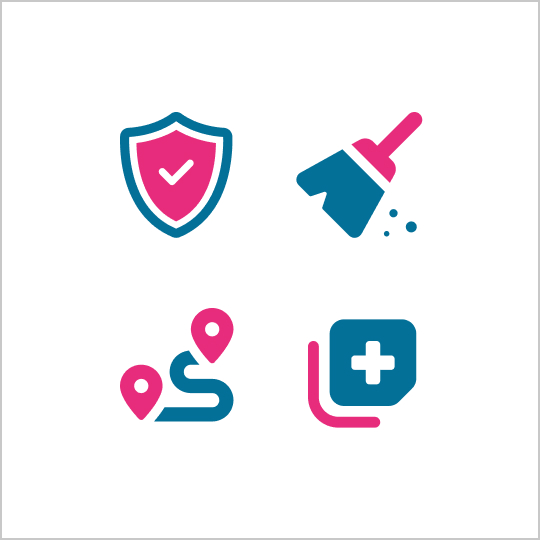 Radfield icons