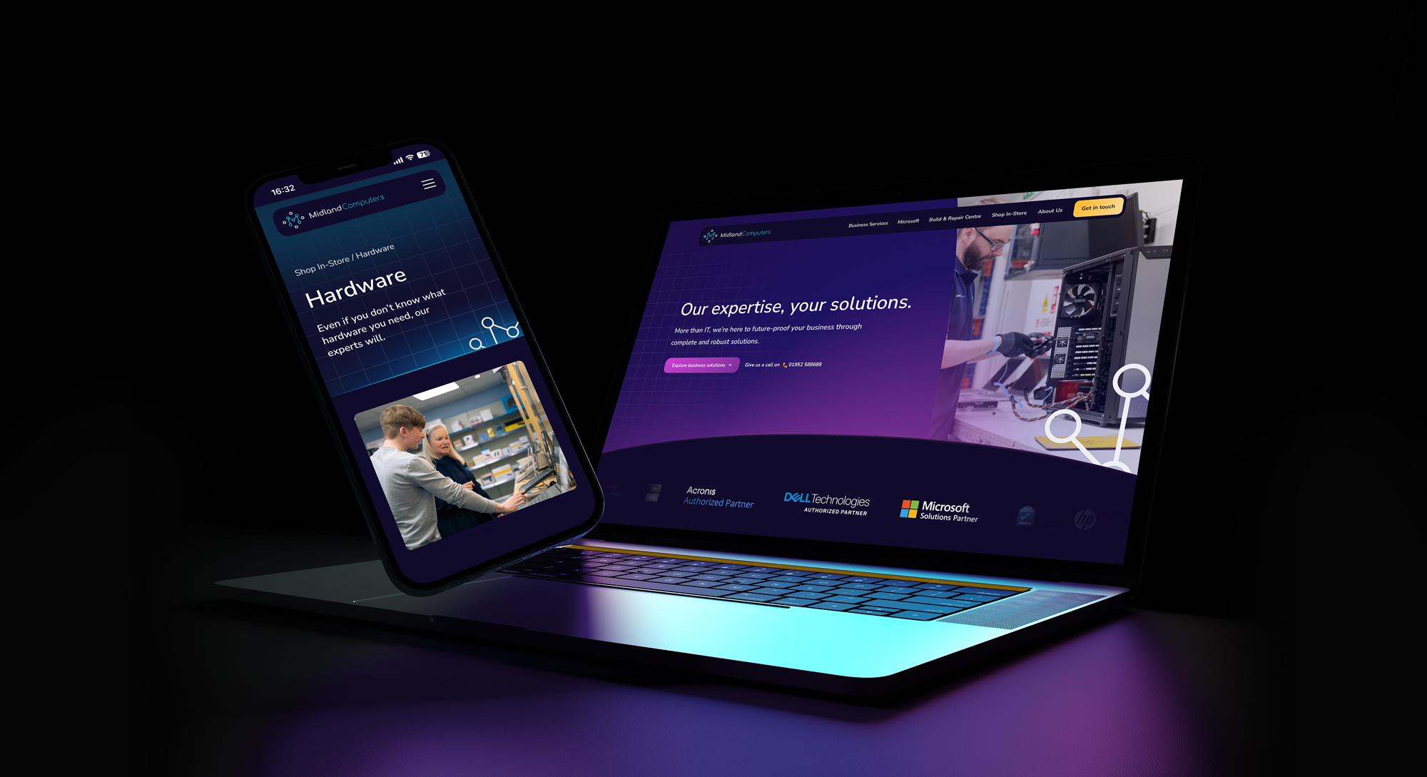 Midland Website aspect ratio